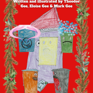 Front cover for 'Binta Claus Is Coming To Town' A book in the Binmouth Books series